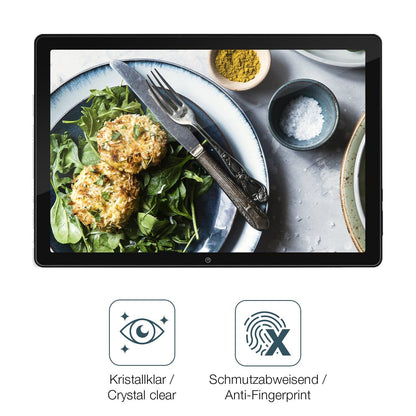 2x Screen Protector for Byxsb Tablet 10 Zoll Flexible Glass 9H dipos