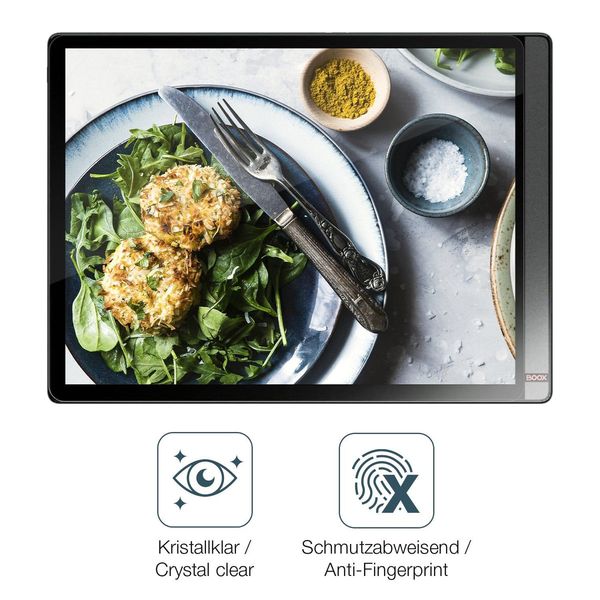 2x Screen Protector for Onyx Boox Tab X Flexible Glass 9H dipos