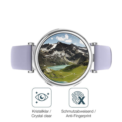 2x Screen Protector for Sanorum 1.27 Zoll Smartwatch Flexible Glass 9H dipos