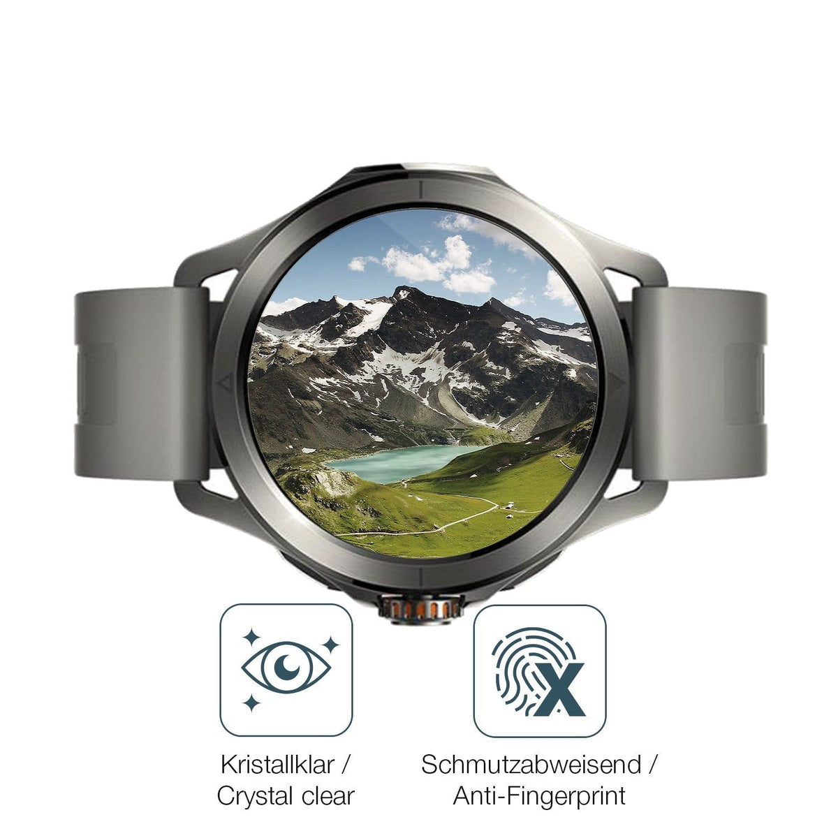 2x Screen Protector for Xiaomi Watch S4 Flexible Glass 9H dipos