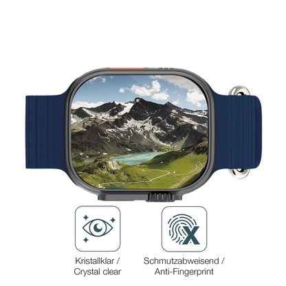 2x Screen Protector for Kiano Watch Solid Flexible Glass 9H dipos