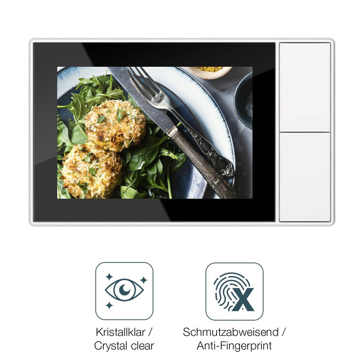 2x Screen Protector for SONOFF NSPanel-EUW Flexible Glass 9H dipos