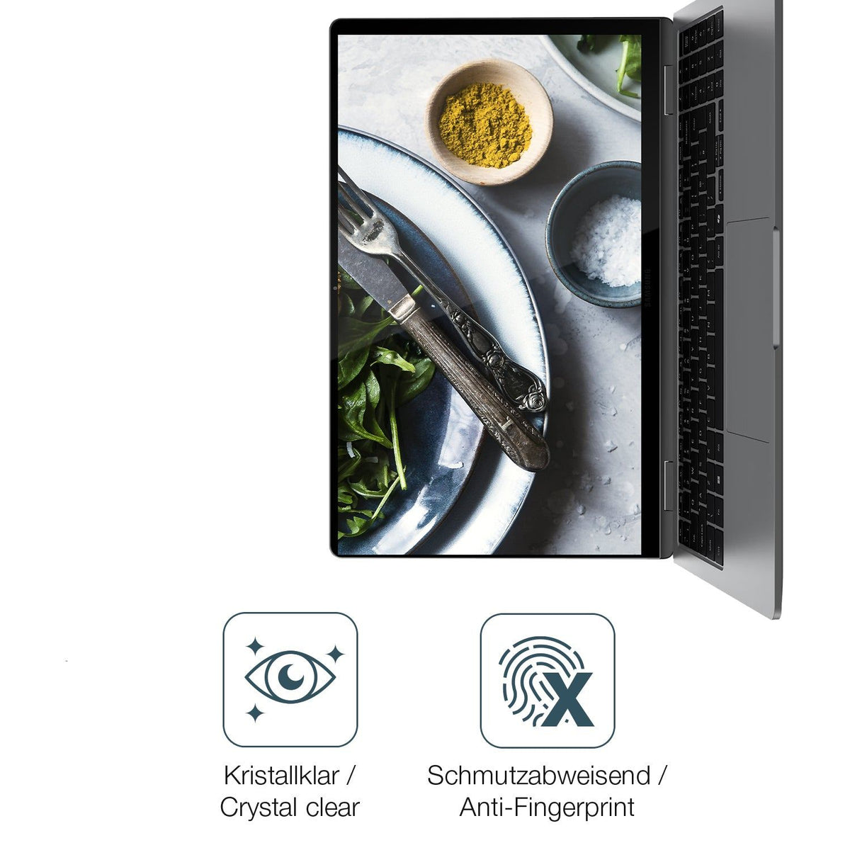 2x Screen Protector for Samsung Galaxy Book5 360 15.6 Zoll Flexible Glass 9H