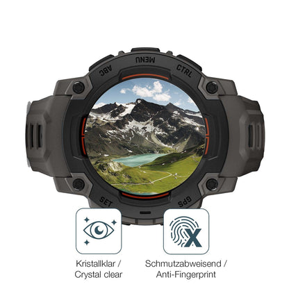 2x Screen Protector for Garmin Instinct E 45mm Flexible Glass 9H dipos