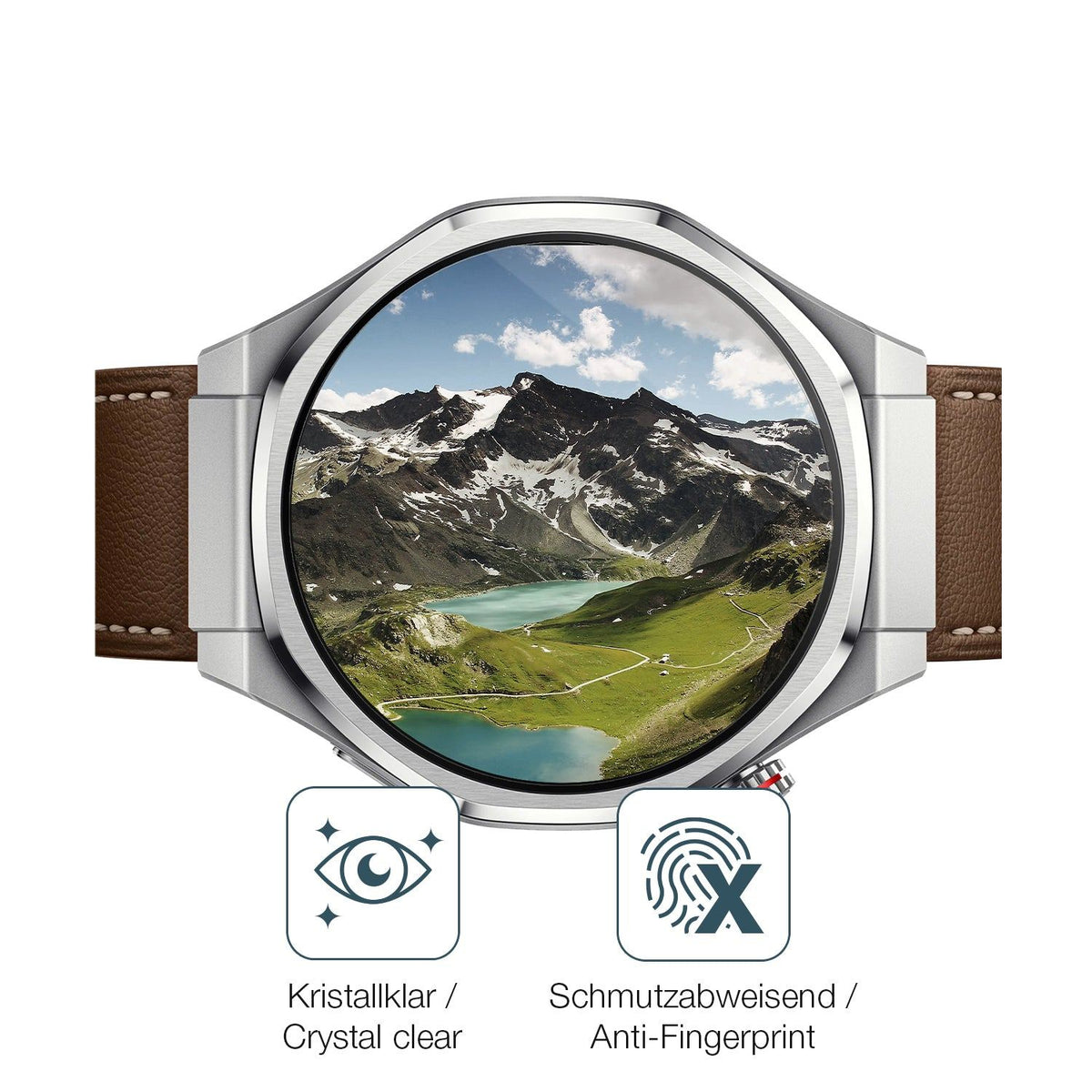 2x Screen Protector for Honor Watch 5 Ultra Flexible Glass 9H dipos
