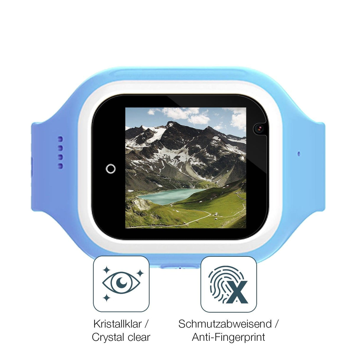 2x Screen Protector for SaveFamily Iconic Plus 2 4G Flexible Glass 9H dipos