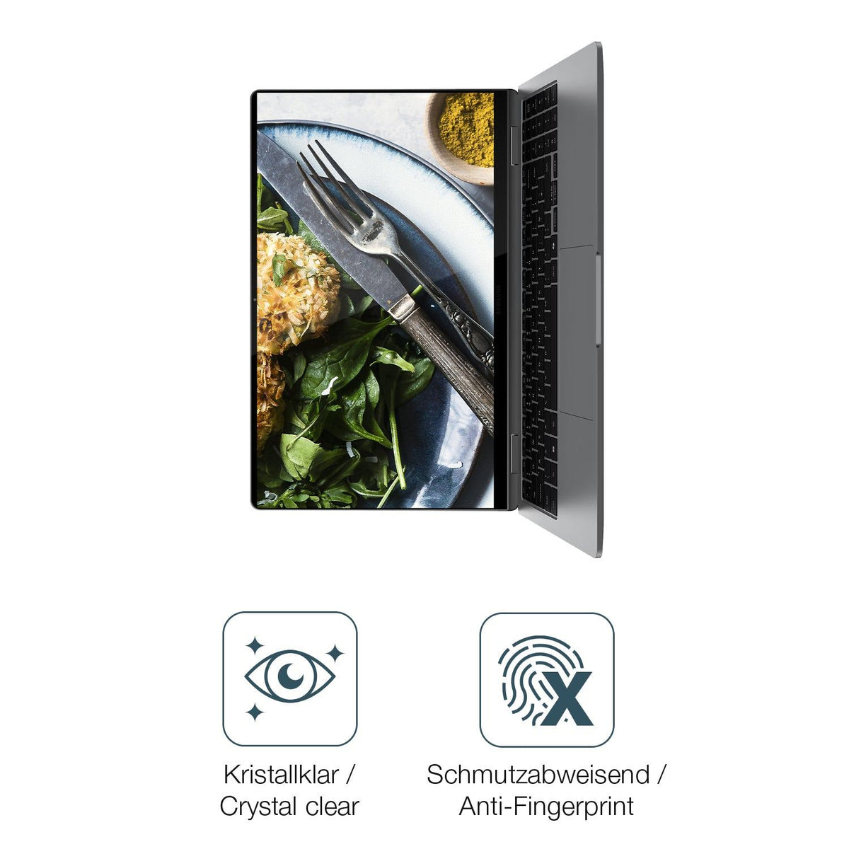 2x Screen Protector for Samsung Galaxy Book 2 Pro 360 Flexible Glass 9H dipos