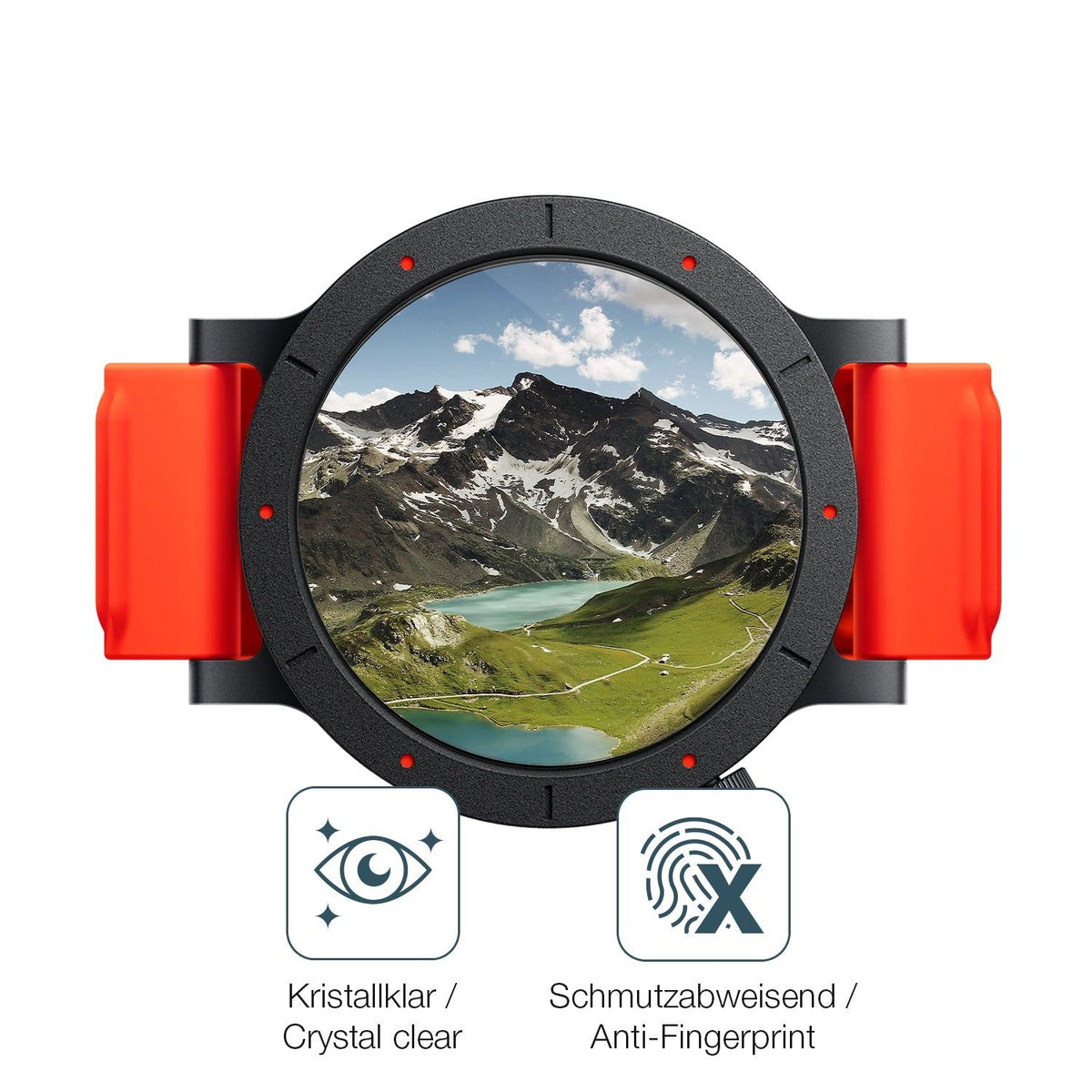2x Screen Protector for CMF Watch 3 Pro 1.43 Zoll Flexible Glass 9H dipos