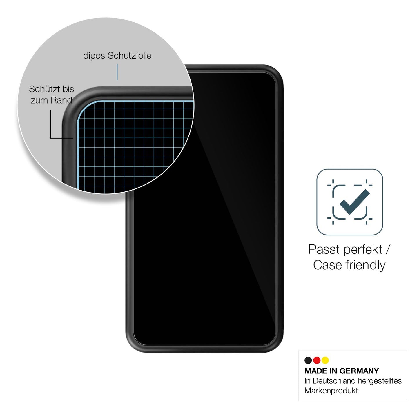 2x Screen Protector for AUTO-VOX W12 Flexible Glass 9H dipos