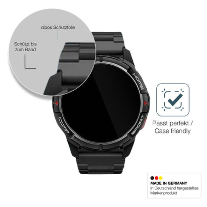 2x 9H Schutzfolie für Xiaomi Mibro GS Active Panzerfolie