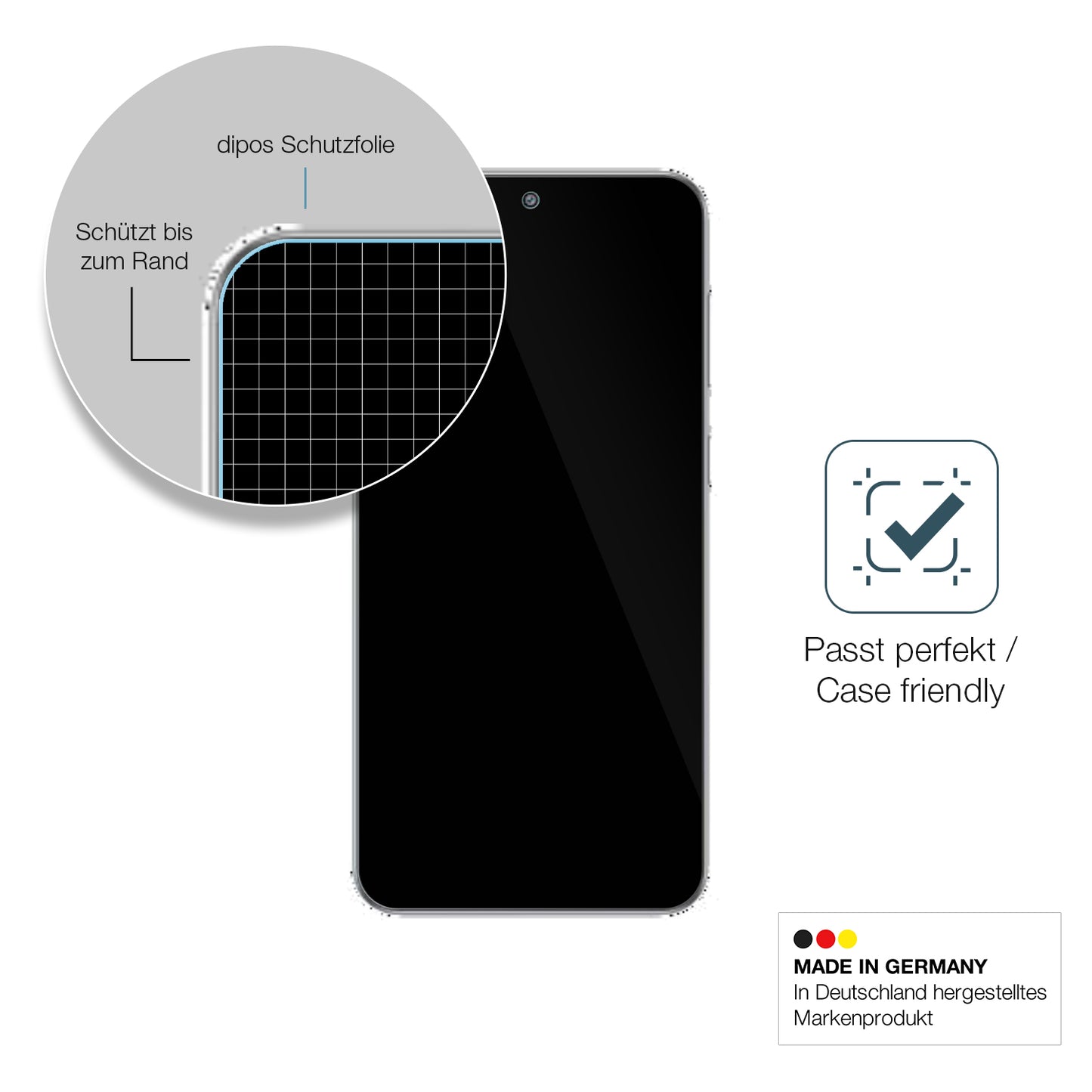 2x 9H Schutzfolie für Samsung Galaxy F56 5G Panzerfolie