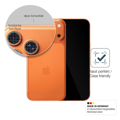 2x Screen Protector for Apple iPhone 17 Pro mit Kameraschutz Flexible Glass 9H