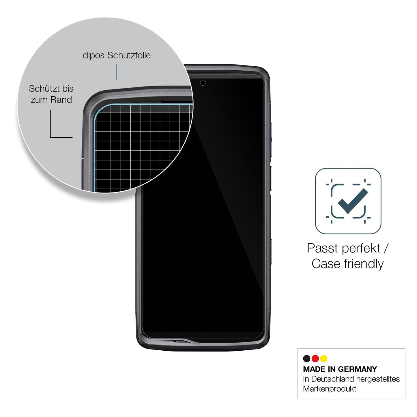 2x Screen Protector for Crosscall Stellar M6E Flexible Glass 9H dipos