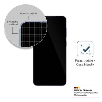 2x 9H Clear Screen Protector for Samsung Galaxy S24+ – Shatterproof, Crystal Clear | dipos