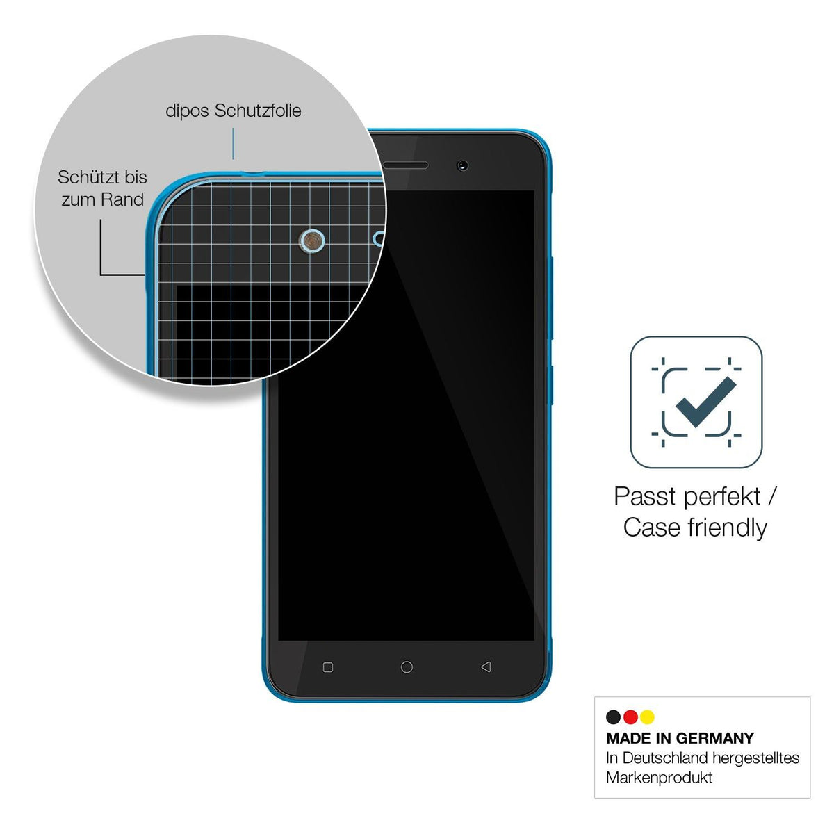 2x Screen Protector for itel A23 pro Flexible Glass 9H dipos