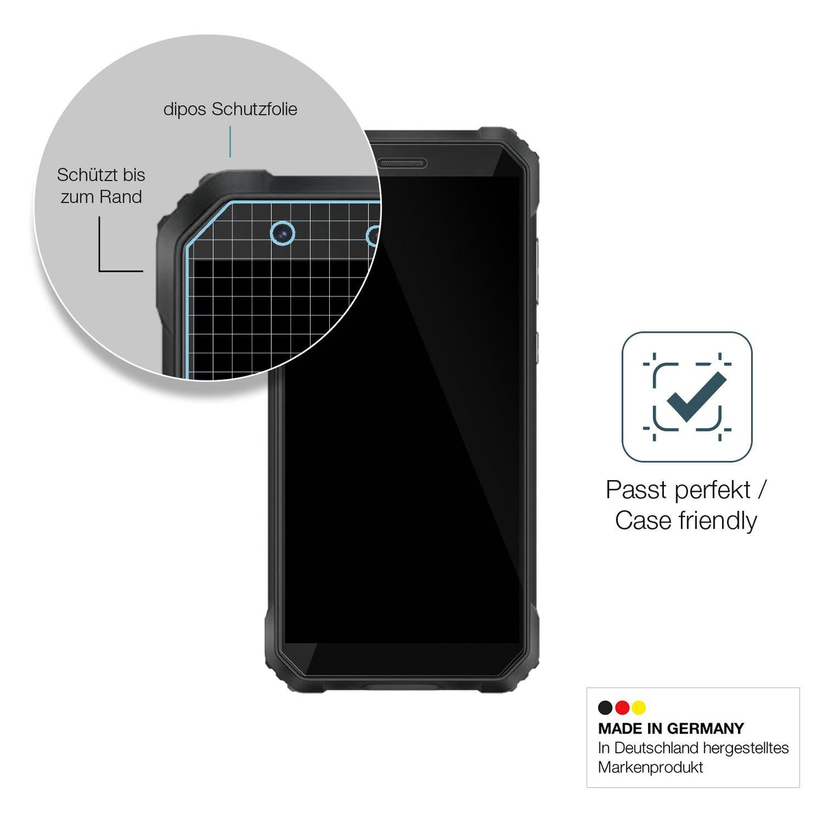 Screen Protector for Blackview S60 Pro Flexible Glass 9H dipos