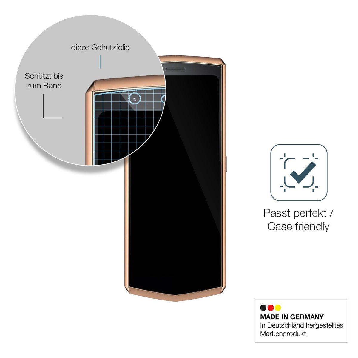 2x Screen Protector for Cubot Pocket 3 Flexible Glass 9H dipos