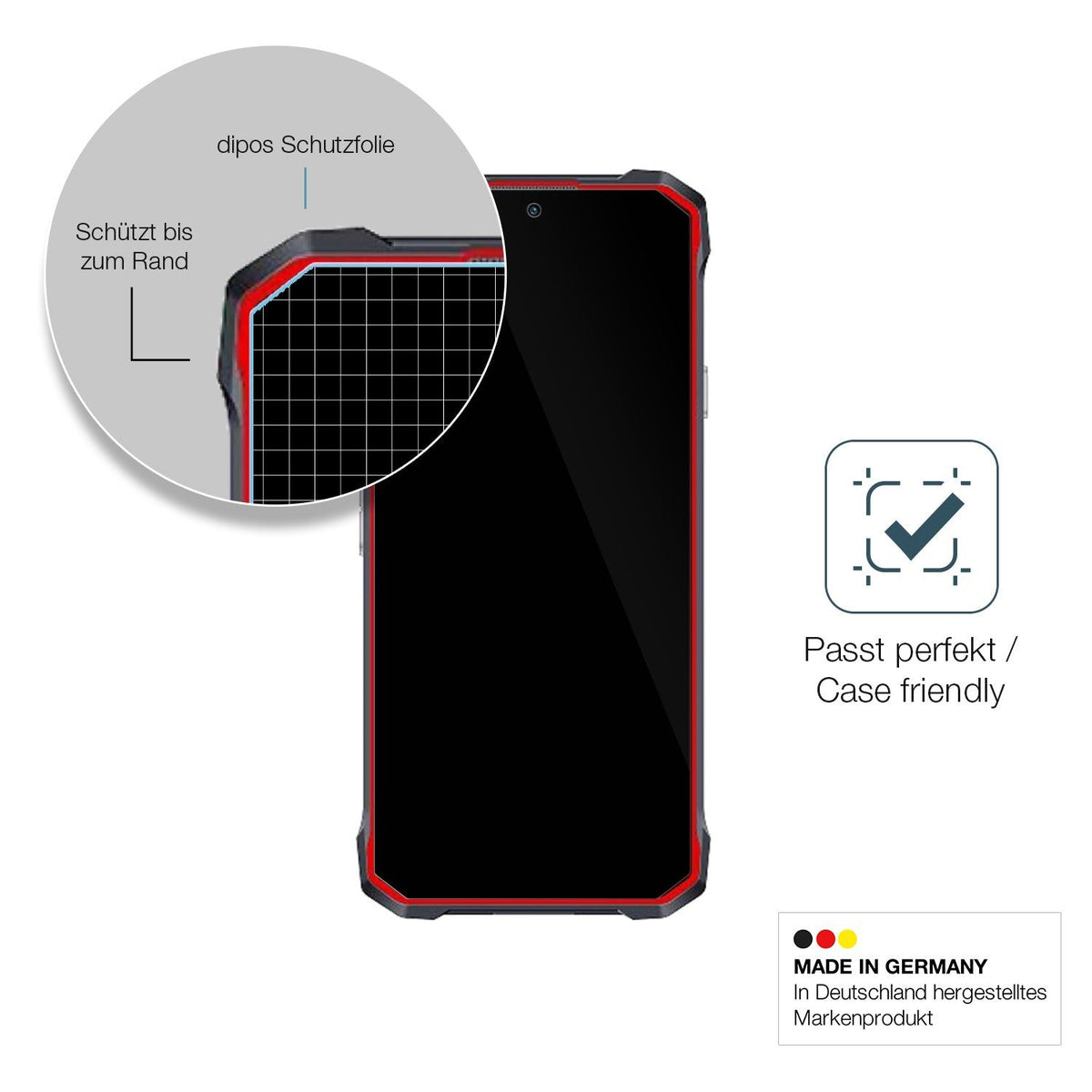 2x Screen Protector for Hotwav T7 Flexible Glass 9H dipos