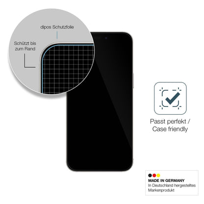 2x Screen Protector for Apple iPhone 16 Flexible Glass 9H dipos