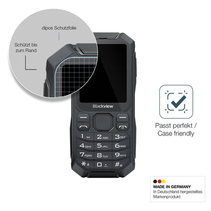 2x Screen Protector for Blackview N1000 Flexible Glass 9H dipos
