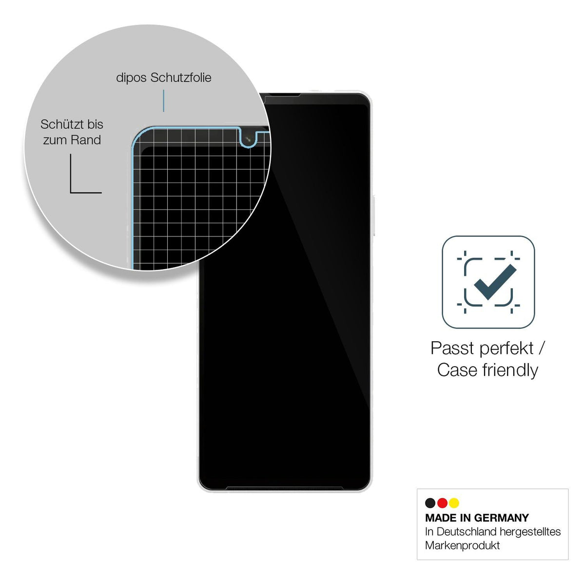 2x Screen Protector for Sony Xperia 10 VI Flexible Glass 9H dipos