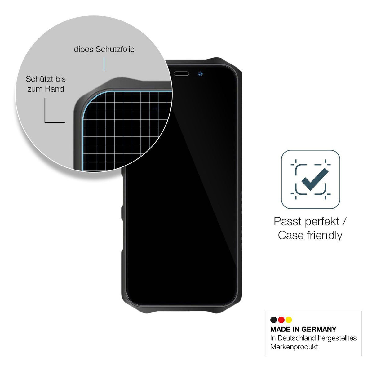 2x Screen Protector for Oukitel WP12 Pro Flexible Glass 9H dipos