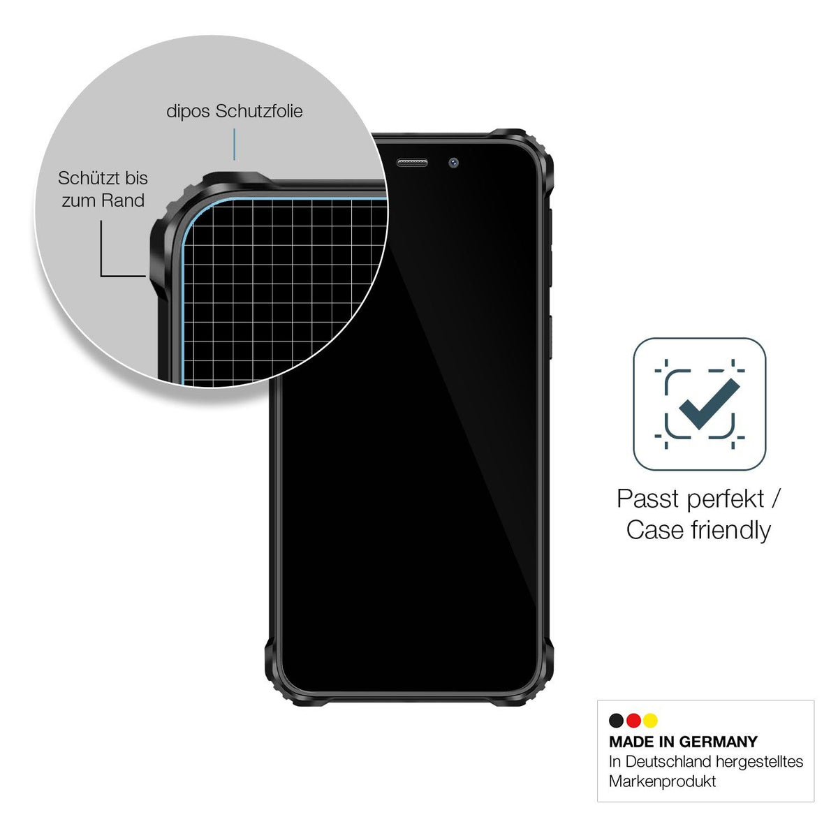 2x Screen Protector for Oukitel WP32 Pro Flexible Glass 9H dipos