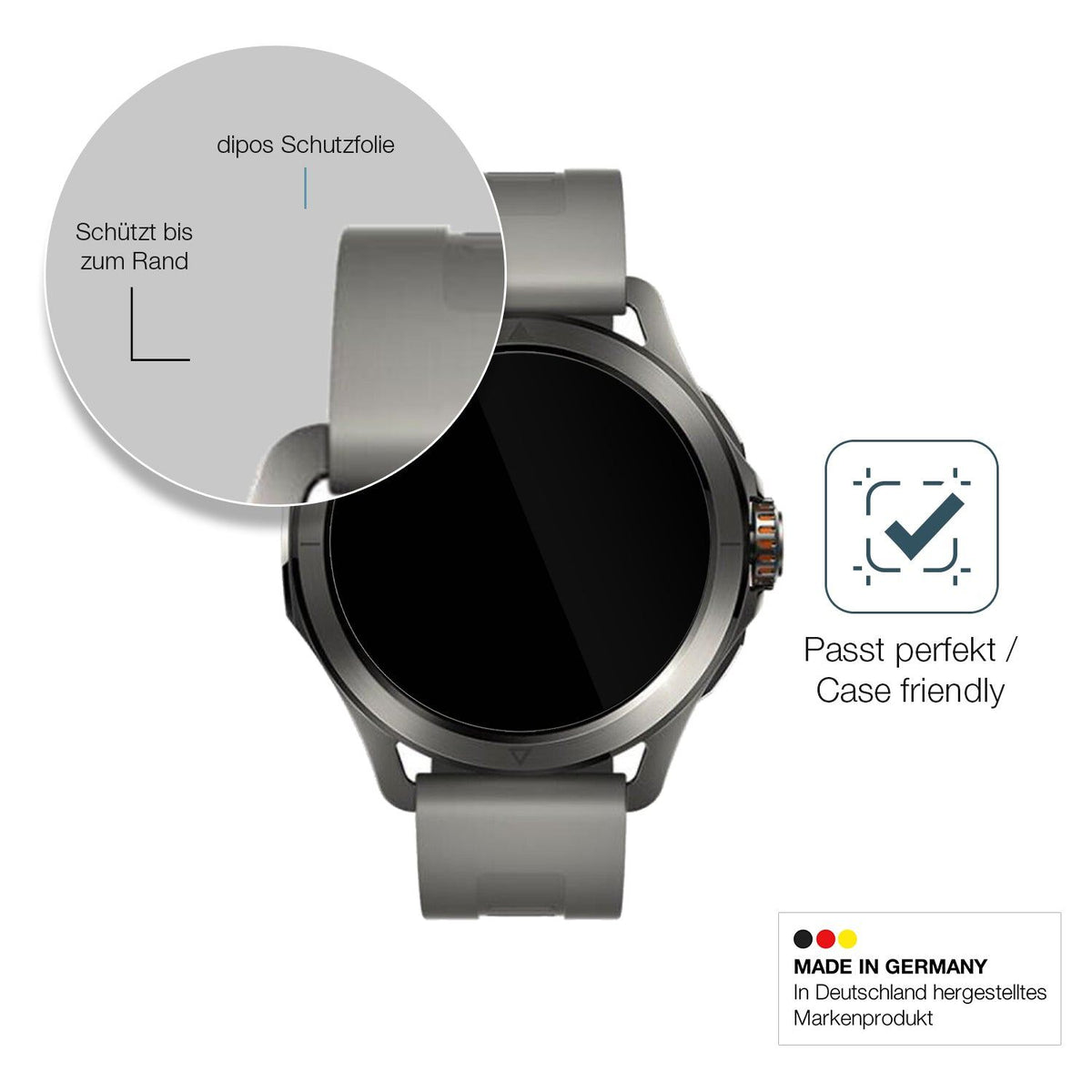 2x Screen Protector for Xiaomi Watch S4 Flexible Glass 9H dipos