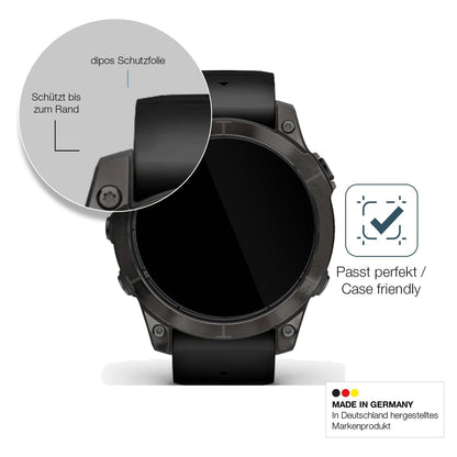 2x Screen Protector for Garmin Fenix 7 Pro 42mm Flexible Glass 9H dipos