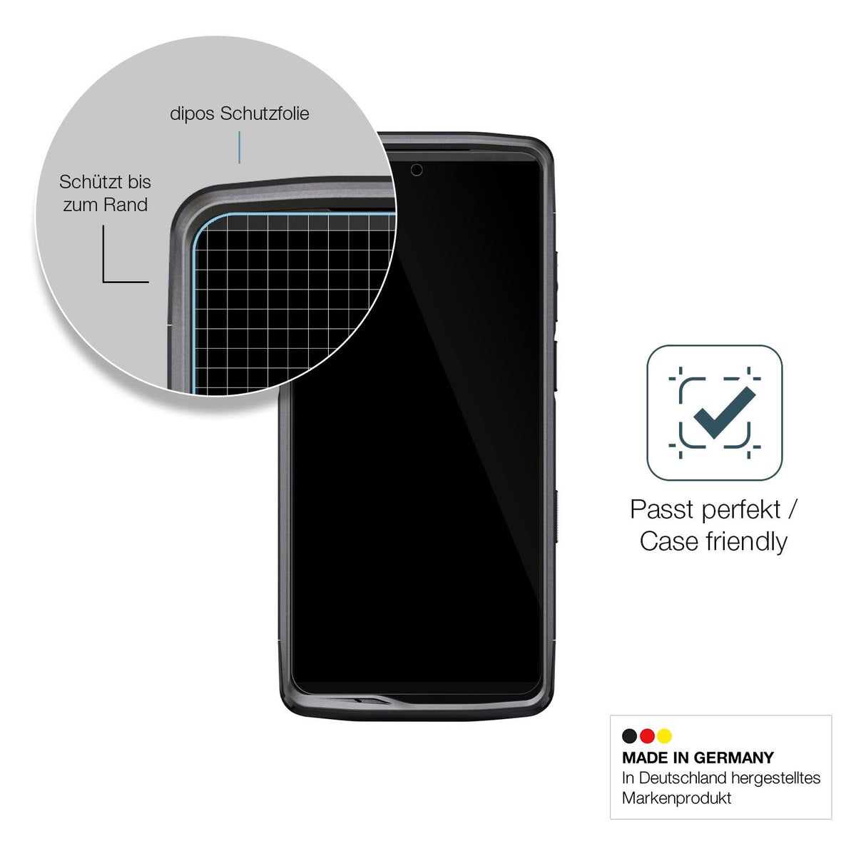 2x Screen Protector for Crosscall Stellar M6E Flexible Glass 9H dipos