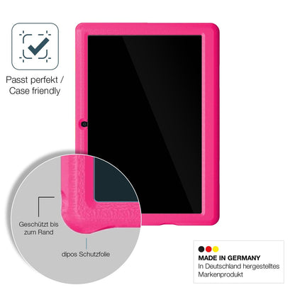 2x Screen Protector for Bufo Kids Tablet KT1006 10 Zoll Flexible Glass 9H dipos