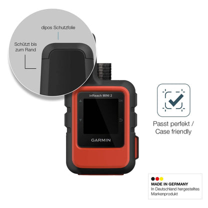 2x Screen Protector for Garmin inReach Mini 2 Flexible Glass 9H dipos