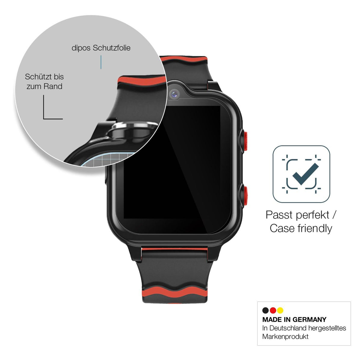 2x Screen Protector for Carneedi D35 1.69 Flexible Glass 9H dipos