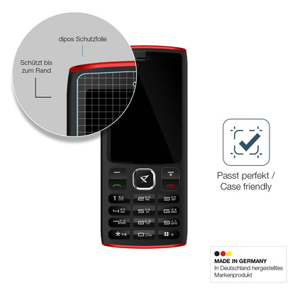 2x Screen Protector for Ziox Thunder Mega Flexible Glass 9H dipos