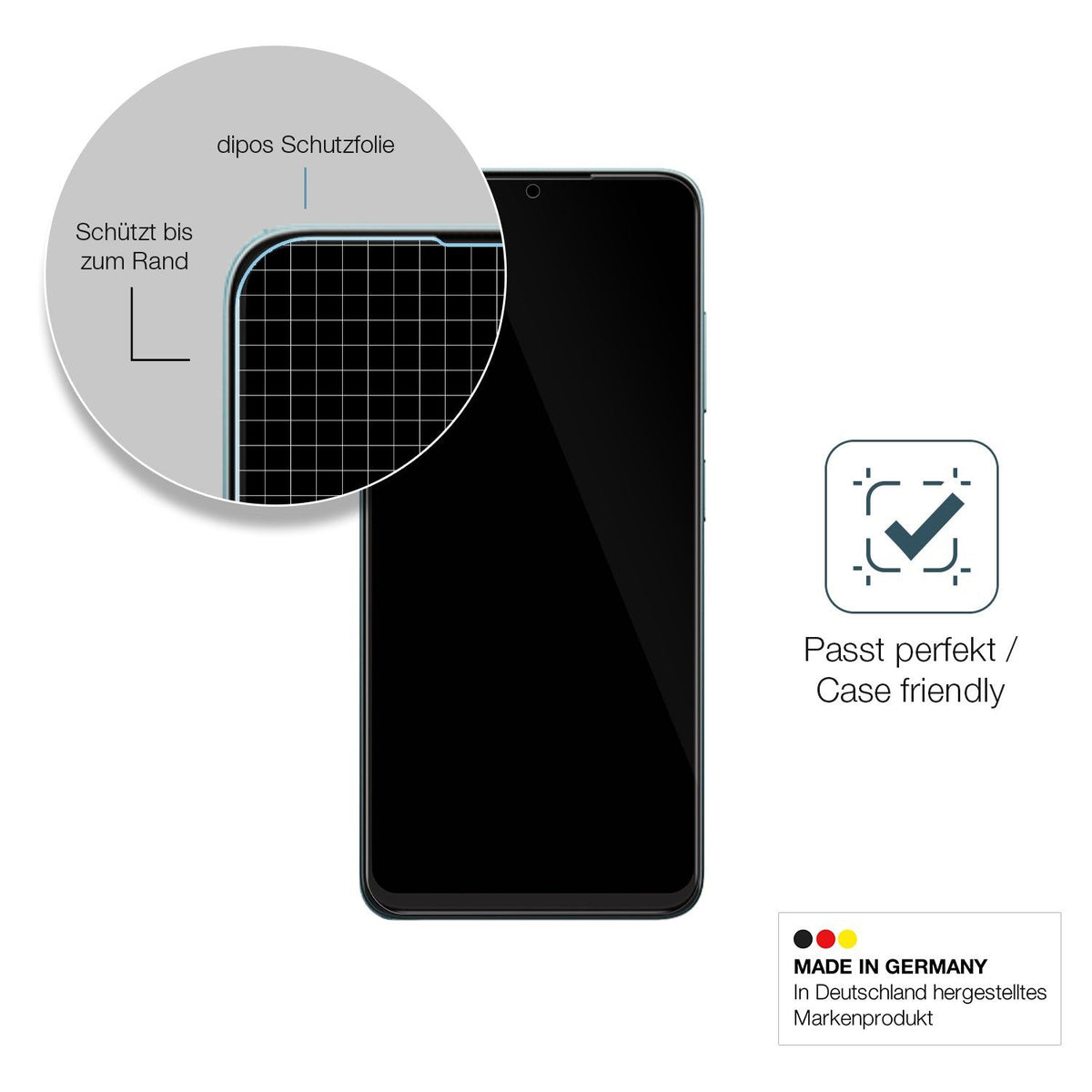 2x Screen Protector for Benco V90i SE Flexible Glass 9H dipos