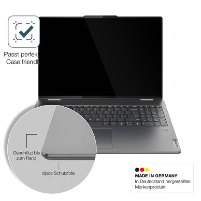 2x Screen Protector for Lenovo Yoga 7i 10. Gen 16 Zoll Flexible Glass 9H dipos