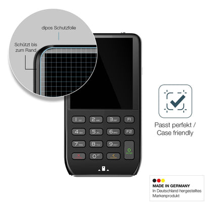 2x Screen Protector for Pax D190 Flexible Glass 9H dipos