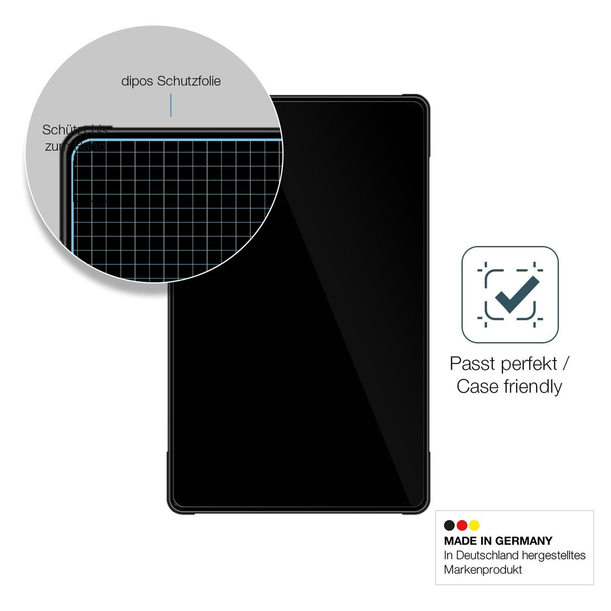 2x Screen Protector for Woibugee Motorrad Display 7 Zoll Flexible Glass 9H dipos
