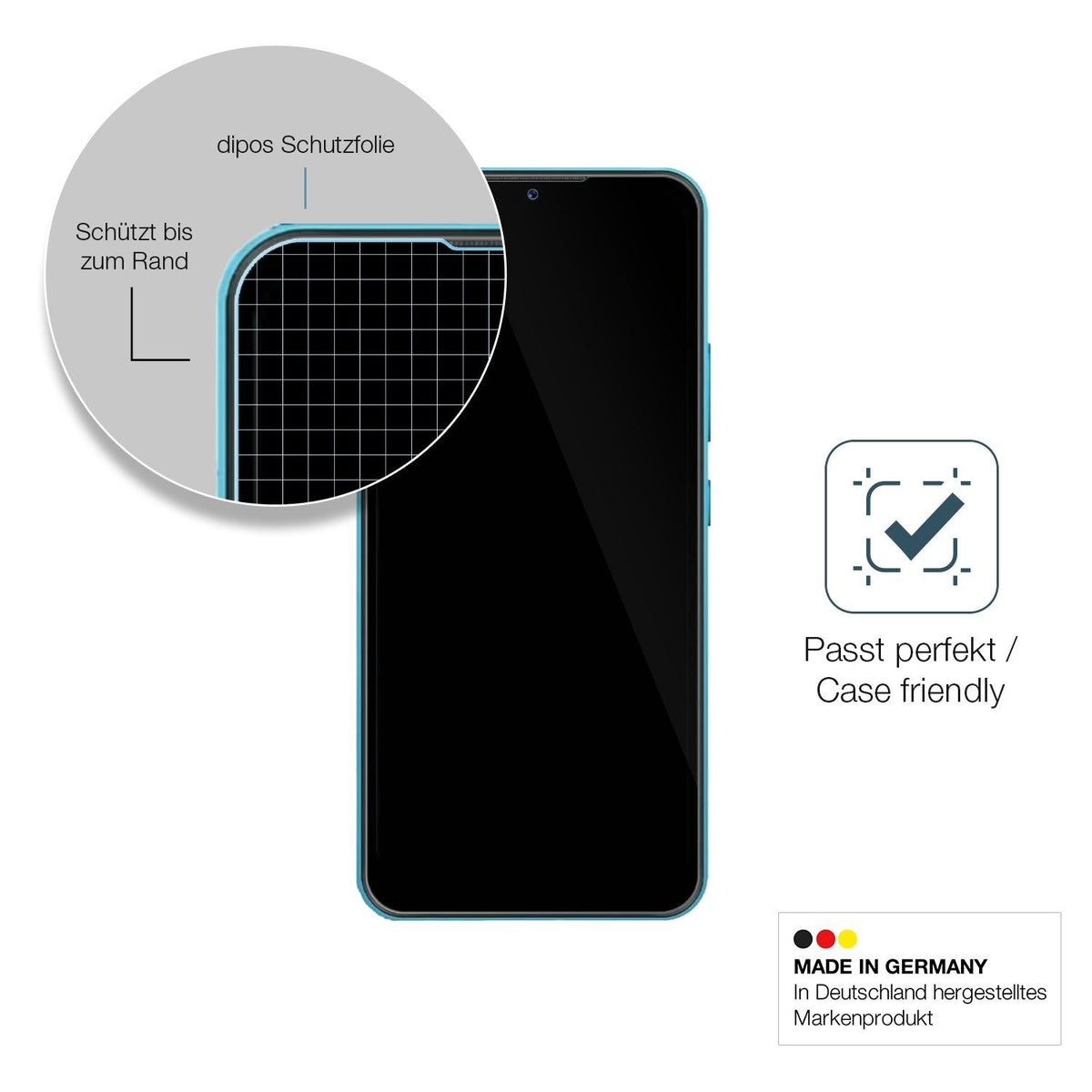 2x Screen Protector for Mobicel VX18 Flexible Glass 9H dipos