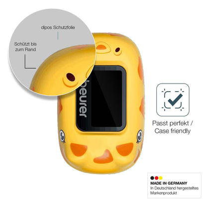 2x Screen Protector for Beurer PO 13 KIDS Flexible Glass 9H dipos