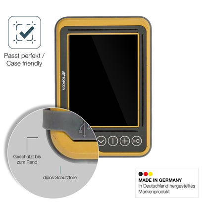 2x Screen Protector for Topcon GX-55 Flexible Glass 9H dipos