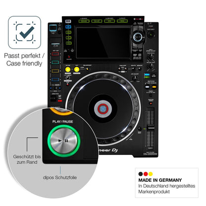 2x Screen Protector for Pioneer CDJ-2000NXS2 Display Flexible Glass 9H dipos