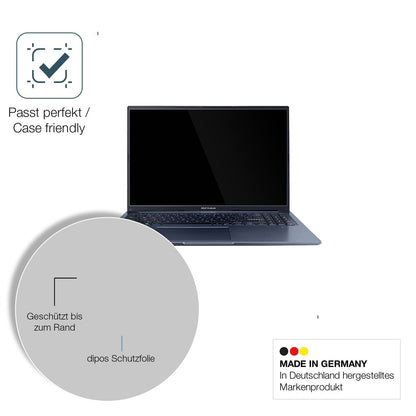 2x Screen Protector for Asus Vivobook 15 Flexible Glass 9H dipos