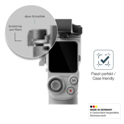 2x Screen Protector for DJI RS 4 Mini Flexible Glass 9H dipos
