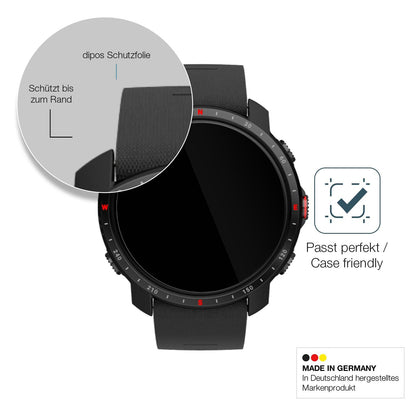 2x Screen Protector for Polar Grit X Flexible Glass 9H dipos