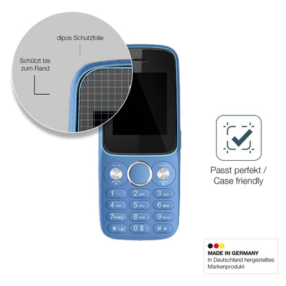 2x Screen Protector for I Kall K20 Flexible Glass 9H dipos