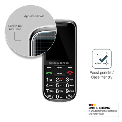 2x Screen Protector for Gotze Jensen GFE39 Flexible Glass 9H dipos