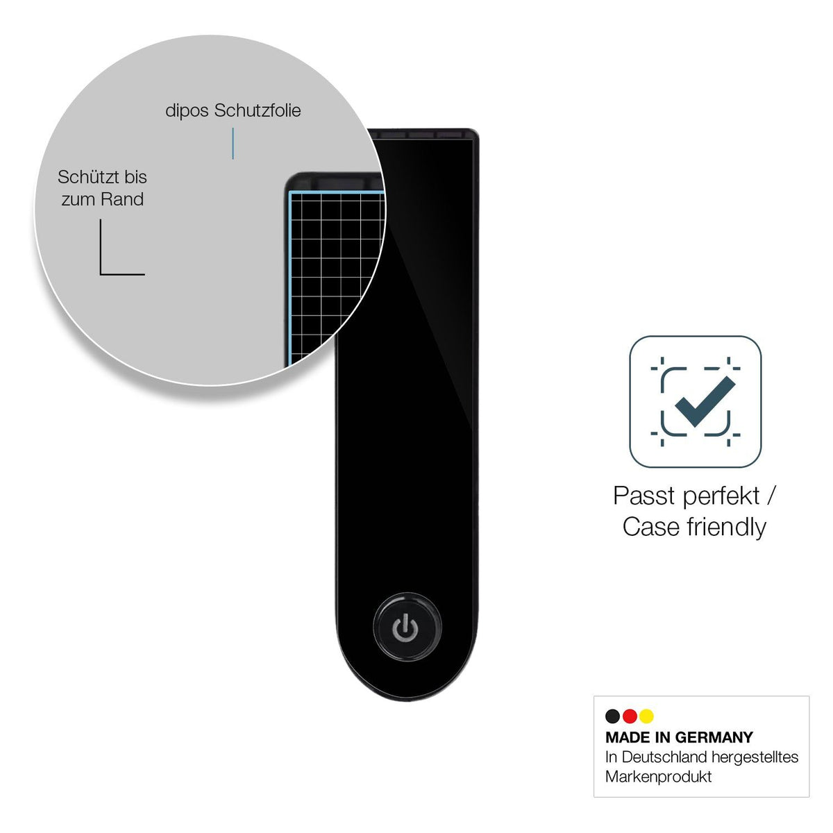 2x Screen Protector for Xiaomi Scooter 5 Pro Flexible Glass 9H dipos