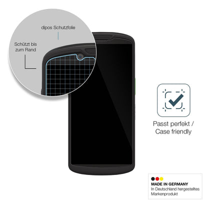 2x Screen Protector for Zebra TC53e-RFID Flexible Glass 9H dipos