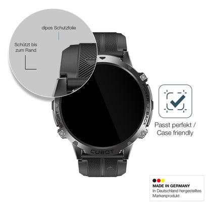 2x Screen Protector for Cubot X3 Flexible Glass 9H dipos